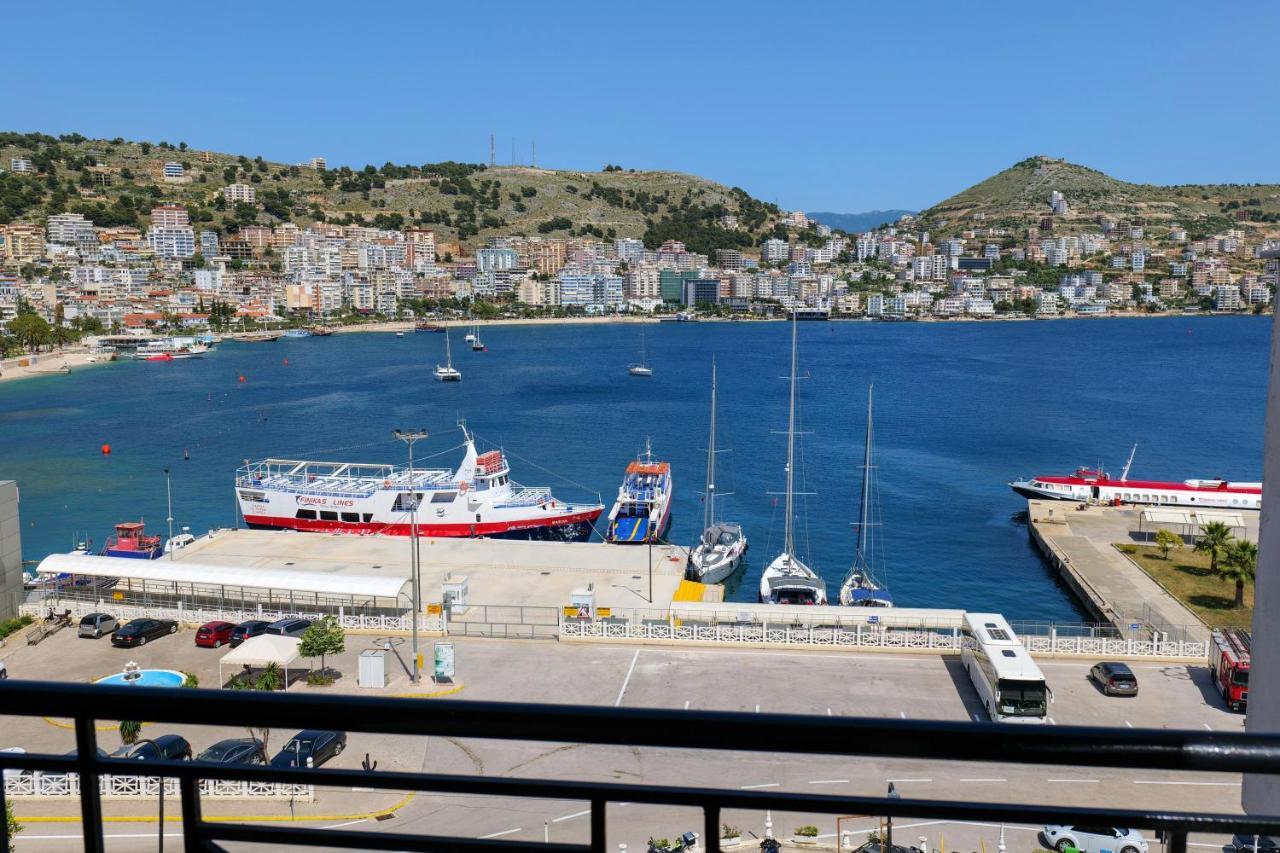 Hotel Mano Sarandë Exterior foto
