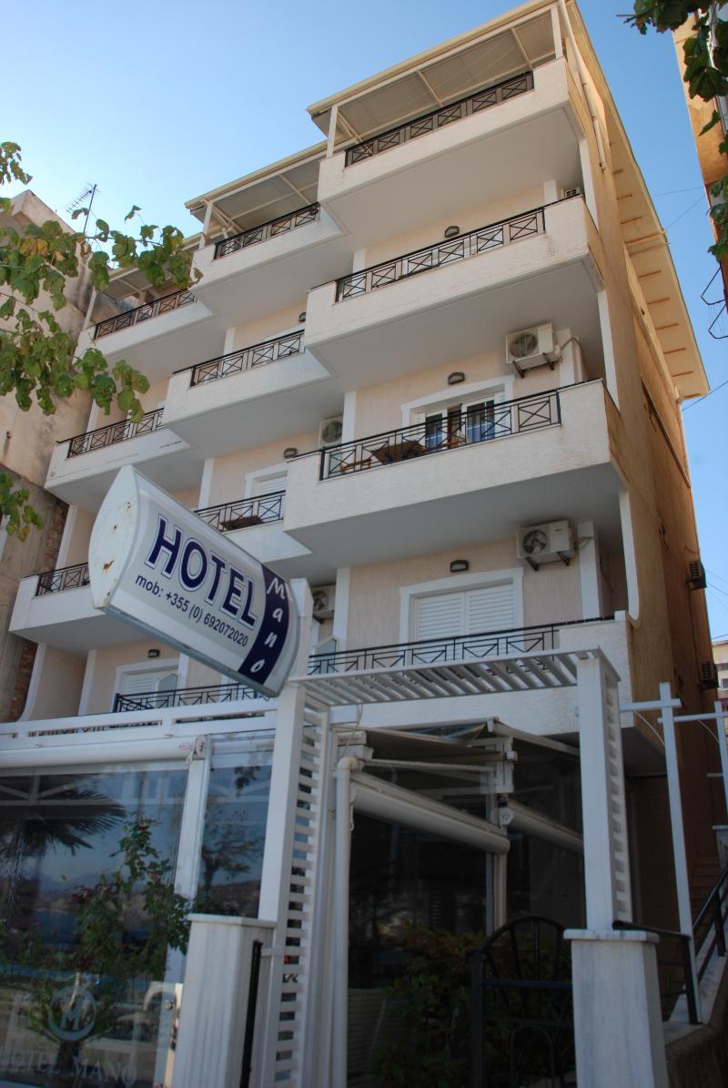 Hotel Mano Sarandë Exterior foto