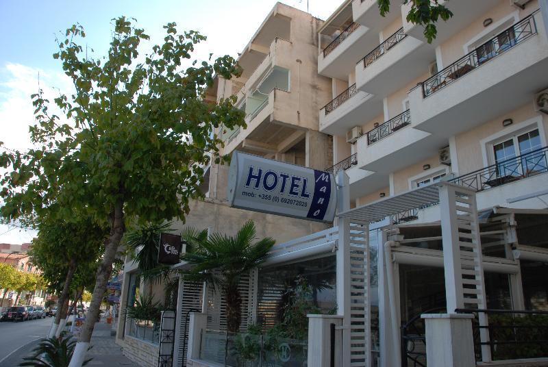 Hotel Mano Sarandë Exterior foto
